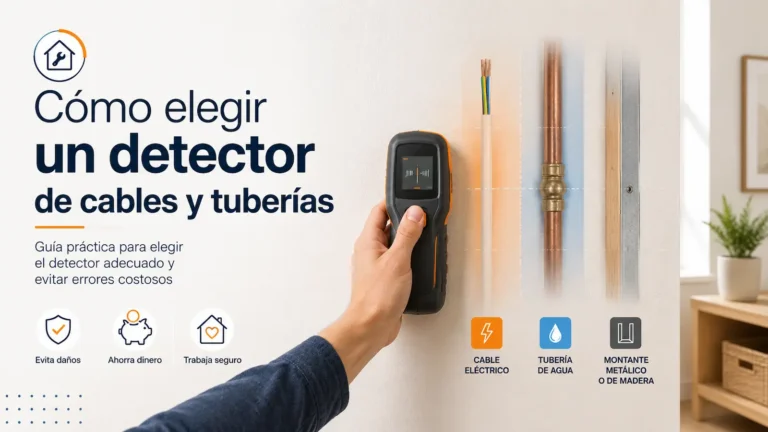 Cómo elegir un detector de cables y tuberías