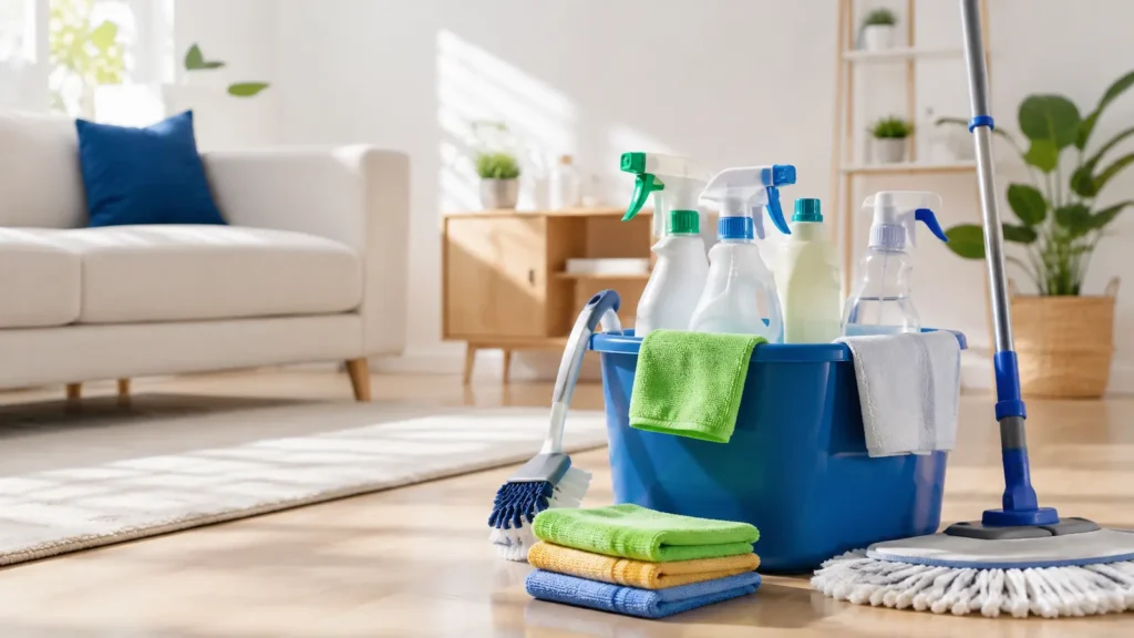 Productos y utensilios de limpieza para el hogar